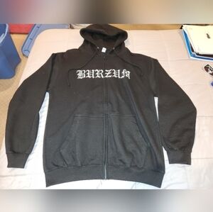 BURZUM HOODIE - MENS SIZE M - LIGHTLY PRE-LOVED